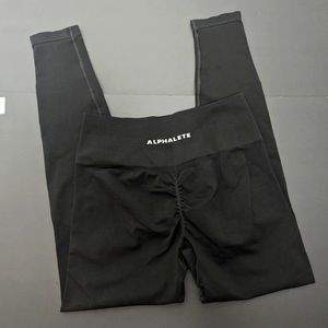 Alphalete Black Activewear Leggings sz Large